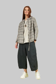 GRIZAS - BARREL PANTS WITH BACK POCKETS