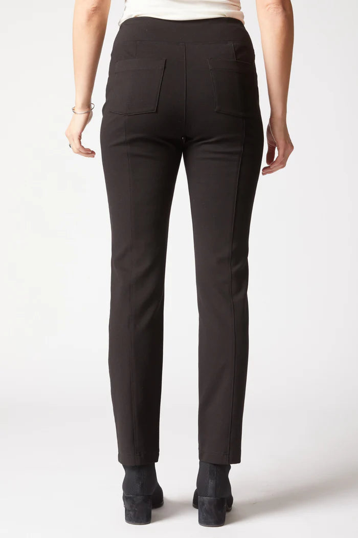 HABITAT CLOTHES - LUXE PONTE PANTS- BLACK =H10661