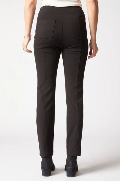 HABITAT CLOTHES - LUXE PONTE PANTS- BLACK =H10661