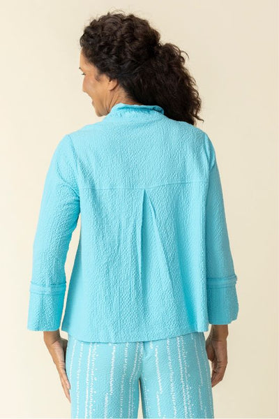 HABITAT PUCKER WEAVE SWING JACKET