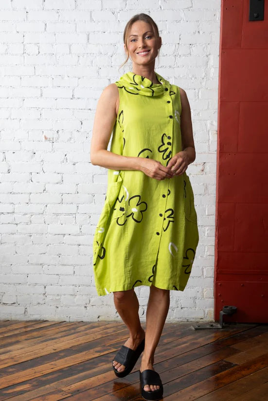 HABITAT CLOTHES -OLIVIA LINEN SOHO CECE DRESS – Cest Naturel Boutique
