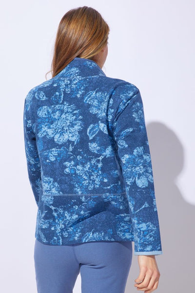HABITAT ESCAPE - PULLOVER - FLOWERY BLUE