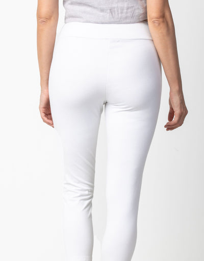 HABITAT CLOTHES WHITE WASH KNIT EASY PANTS