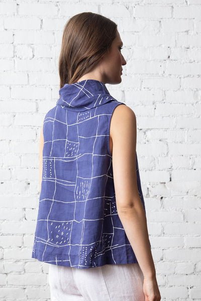 OLIVIA BY HABITAT MUSEUM SLEEVELESS TOP
