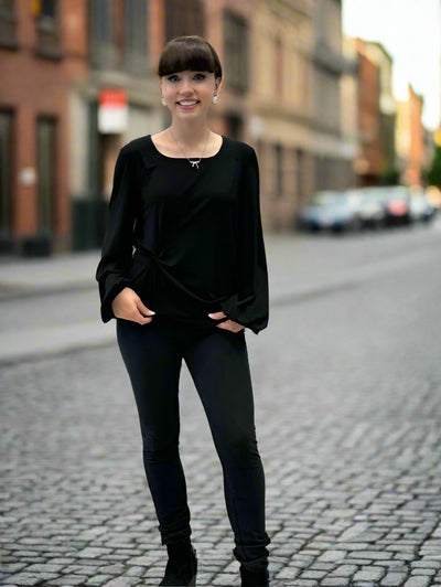 NEON BLACK BLOUSE